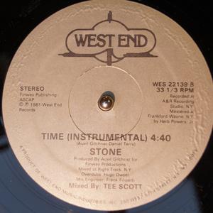 Back Cover Single Stone - Time