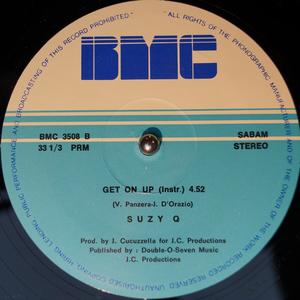 Back Cover Single Suzy Q - Get On Up