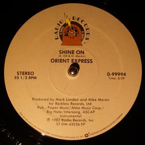 Back Cover Single Orient Express - Shine On