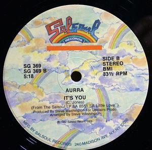 Back Cover Single Aurra - Checking You Out