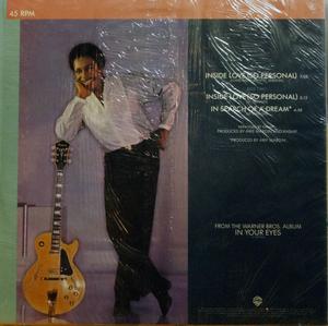 Back Cover Single George Benson - Inside Love