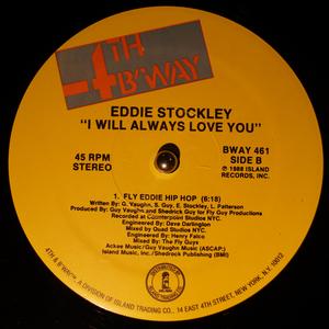 Back Cover Single Eddie Stockley - I Will Always Love You