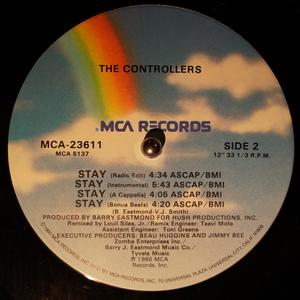 Back Cover Single The Controllers - Stay