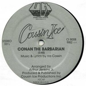 Back Cover Single Cousin Ice - Conan The Barbarian