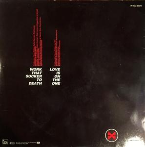 Back Cover Single Xavier - Work That Sucker To Death
