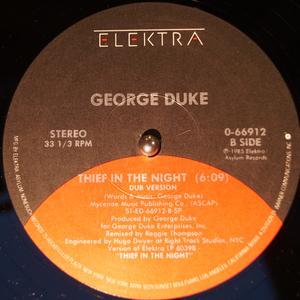 Back Cover Single George Duke - Thief In The Night