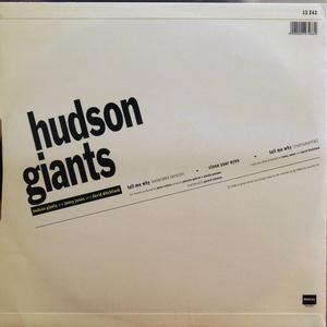 Back Cover Single Hudson Giants - Tell Me Why