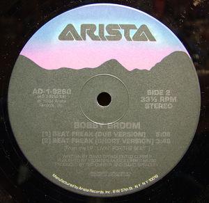 Back Cover Single Bobby Broom - Beat Freak