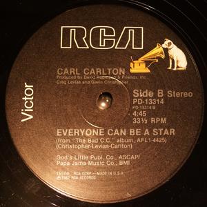 Back Cover Single Carl Carlton - Baby, I Need Your Loving