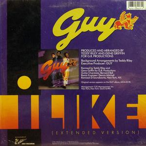 Back Cover Single Guy - I Like