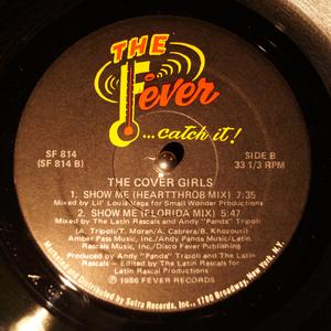 Back Cover Single The Cover Girls - Show Me