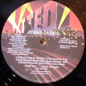 Back Cover Single Jesse James - I Can Do Bad By Myself
