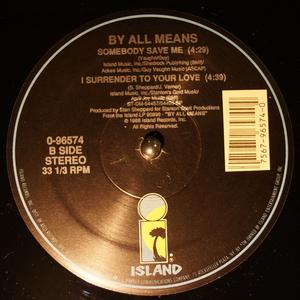 Back Cover Single By All Means - You Decided To Go