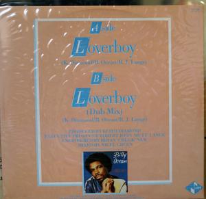 Back Cover Single Billy Ocean - Loverboy