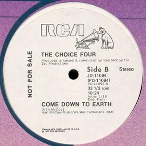 Back Cover Single The Choice Four - Two Different Worlds