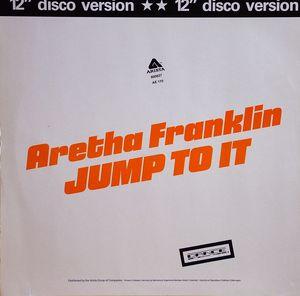 Back Cover Single Aretha Franklin - Jump To It