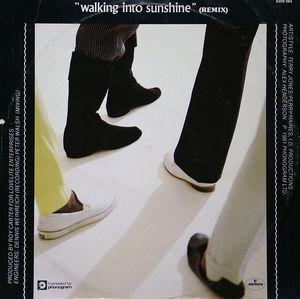 Back Cover Single Central Line - Walking Into Sunshine