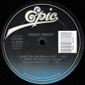 Back Cover Single Tony Terry - Forget The Girl