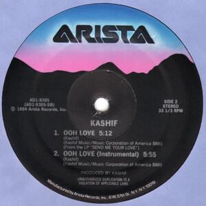 Back Cover Single Kashif - Ooh Love