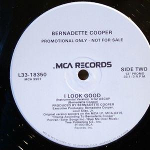 Back Cover Single Bernadette Cooper - I Look Good