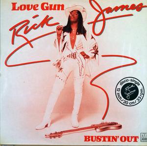 Back Cover Single Rick James - Love Gun