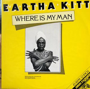 Back Cover Single Eartha Kitt - Where Is My Man