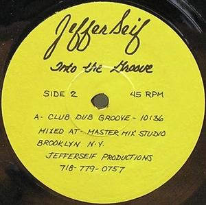 Back Cover Single Jefferseif - Into The Groove