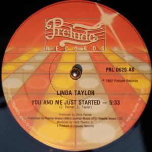 Back Cover Single Linda Taylor - You And Me Just Started