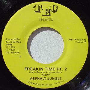 Back Cover Single Asphalt Jungle - Freakin' Time Pt. 1
