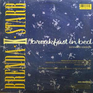 Back Cover Single Brenda K. Starr - Breakfast In Bed