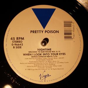 Back Cover Single Pretty Poison - When I Look Into Your Eyes