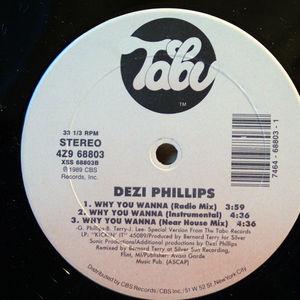 Back Cover Single Dezi Phillips - Why You Wanna
