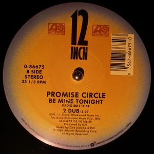 Back Cover Single Promise Circle - Be Mine Tonight