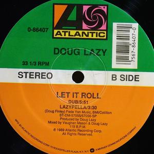 Back Cover Single Doug Lazy - Let It Roll