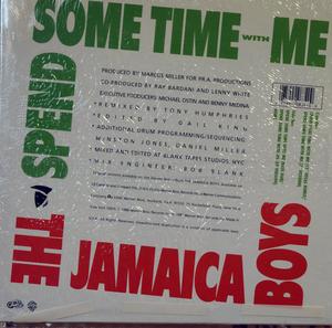 Back Cover Single The Jamaica Boys - Spend Some Time With Me