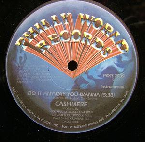 Back Cover Single Cashmere - Do It Anyway You Wanna