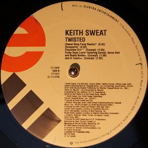 Back Cover Single Keith Sweat - Twisted