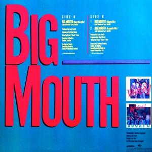 Back Cover Single Whodini - Big Mouth