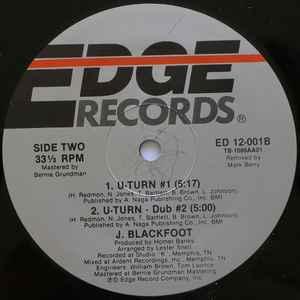 Back Cover Single J Blackfoot - U-Turn