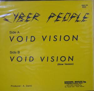 Back Cover Single Cyber People - Void Vision, Void Vision (Slow)