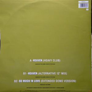 Back Cover Single The Chimes - Heaven