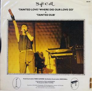 Back Cover Single Soft Cell - Tainted Love