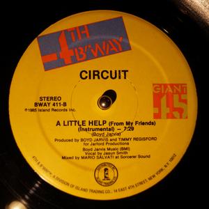 Back Cover Single Circuit - A Little Help