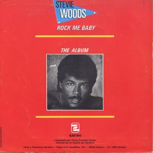Back Cover Single Stevie Woods - Rock Me Baby