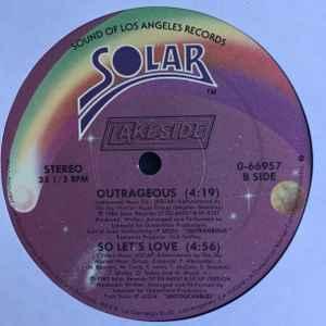 Back Cover Single Lakeside - Outrageous