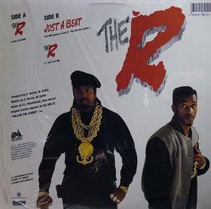 Back Cover Single Eric B And Rakim - The R