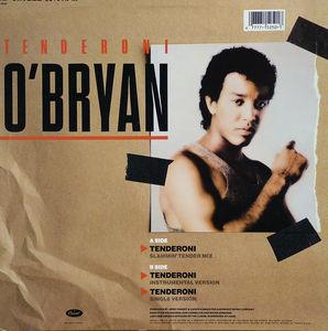 Back Cover Single O' Bryan - Tenderoni