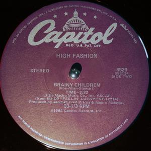 Back Cover Single High Fashion - Feelin' Lucky Lately