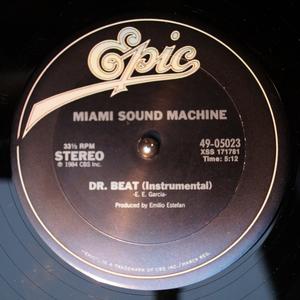 Back Cover Single Miami Sound Machine - Dr. Beat