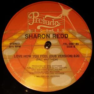 Back Cover Single Sharon Redd - Love How You Feel